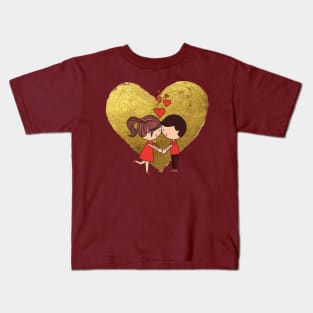 Love Couple Kids T-Shirt